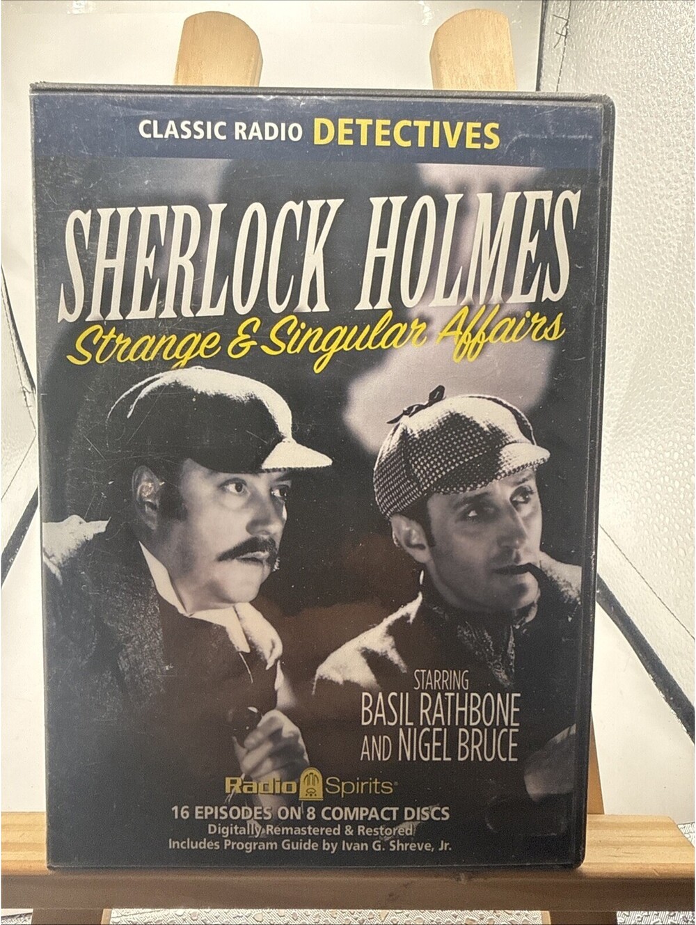 Sherlock Holmes Strange & Singular Affairs (CD 8 Disc Set 2016) Classic Radio